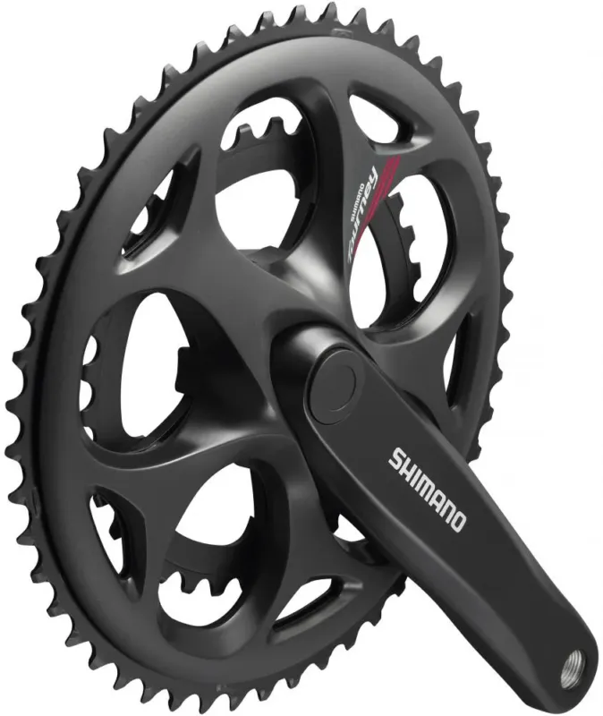 Günstig SHIMANO Kurbelgarnitur TOURNEY FC-A070 - 7-fach, 8-fach, 170 mm, 50-34 Zähne, 34 Zähne