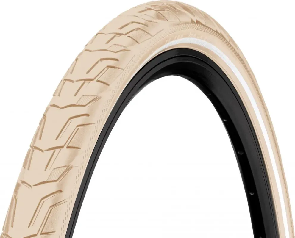 Knallerangebot Continental Drahtreifen RIDE City 37-622 | 28x1.40 Zoll E-25 Reflex creme Extra Puncture Belt Safety Level 5