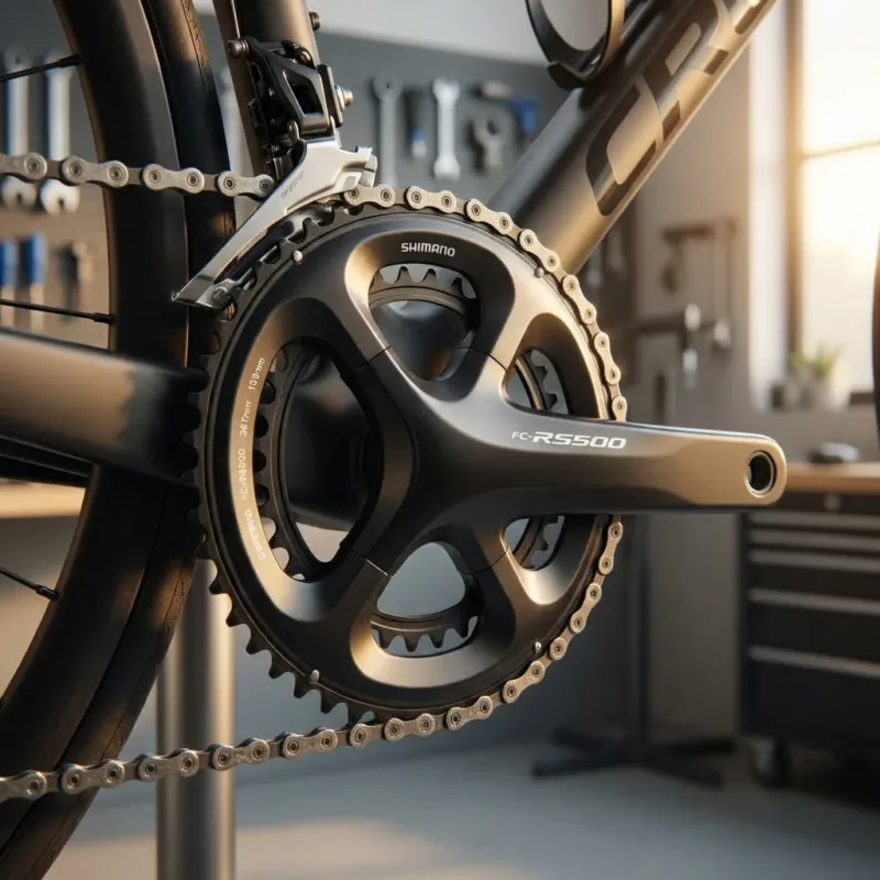 SHIMANO Kettenblatt FC-RS500 36Z Schwarz - präziser Antrieb für kompakte Übersetzungen Billig