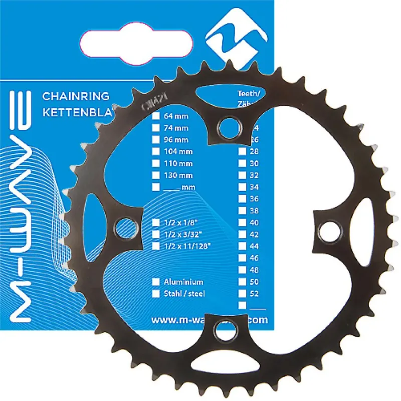 Bestpreis Messingschlager Kettenblatt E-Bike Bosch Brose 40Z schwarz Ø104mm 356205