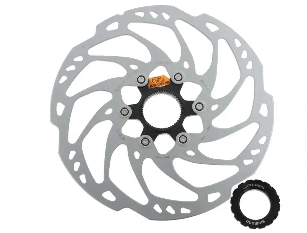 SHIMANO Bremsscheibe SM-RT70 203mm CL - starke Bremsleistung und Wärmeableitung Kostenloser Rückversand