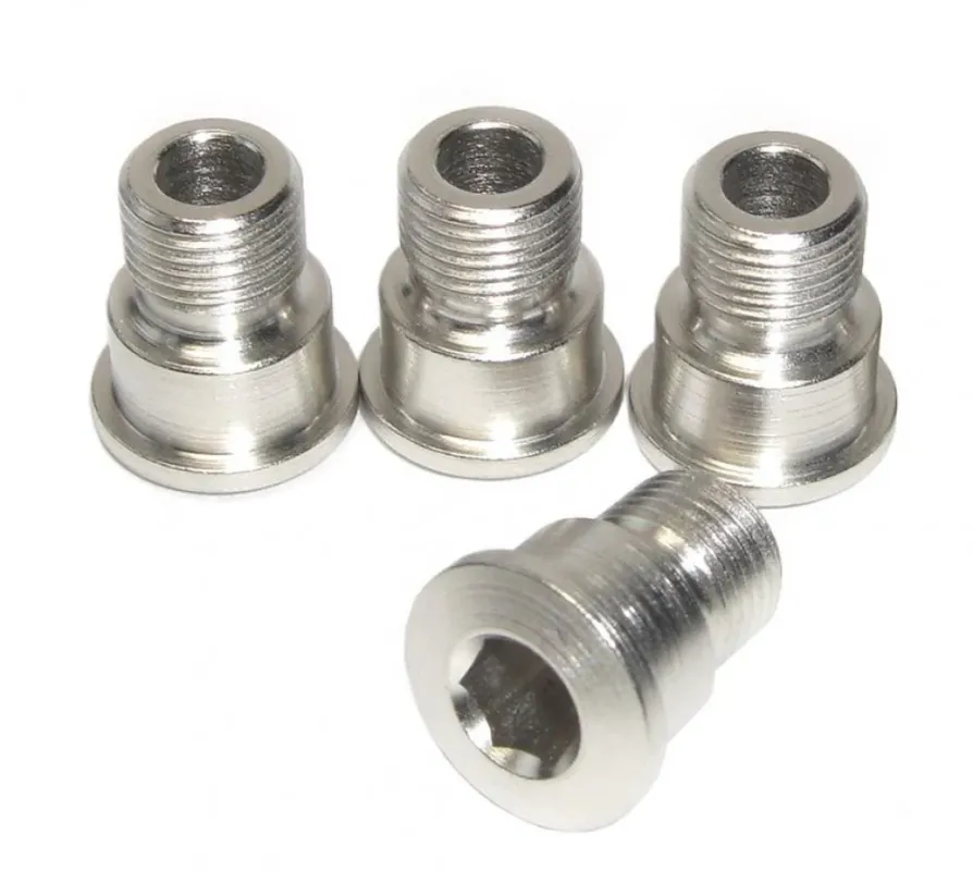 Nur Für Kurze Zeit Stronglight Kettenblattschrauben Satz 4Arm kompatibel Shimano FC-9000 6800 5800