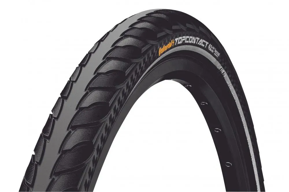 Kostenloser Versand Continental Top Contact II Faltreifen 28 Zoll (47-622) schwarz Reflex E-50 - E-Bike Trekkingreifen