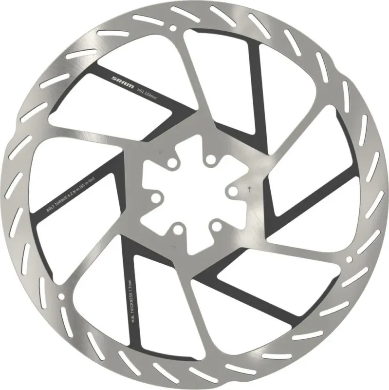 Mega-Angebot SRAM Bremsscheibe HS2 6-Loch / 220 mm - 220 mm