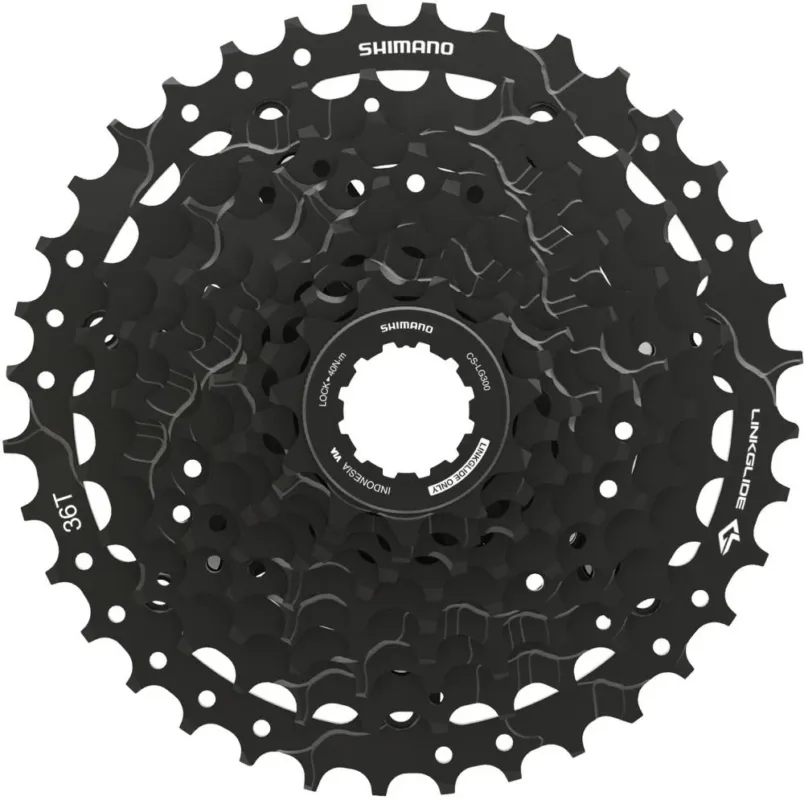 Expressversand SHIMANO Kassette CUES LINKGLIDE CS-LG300 9-fach 11-36Z - robuste, moderne Ausführung