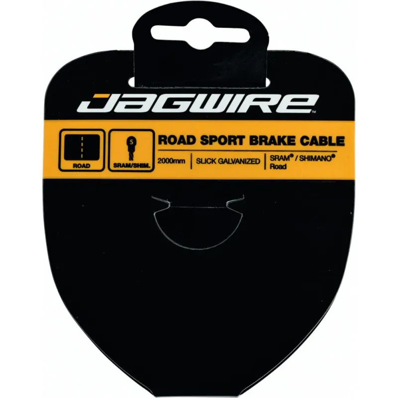 Jagwire Bremszug Road Sport Stahl verzinkt 1,5 x 2300 mm - vorgedehnt und geschliffen Beliebt