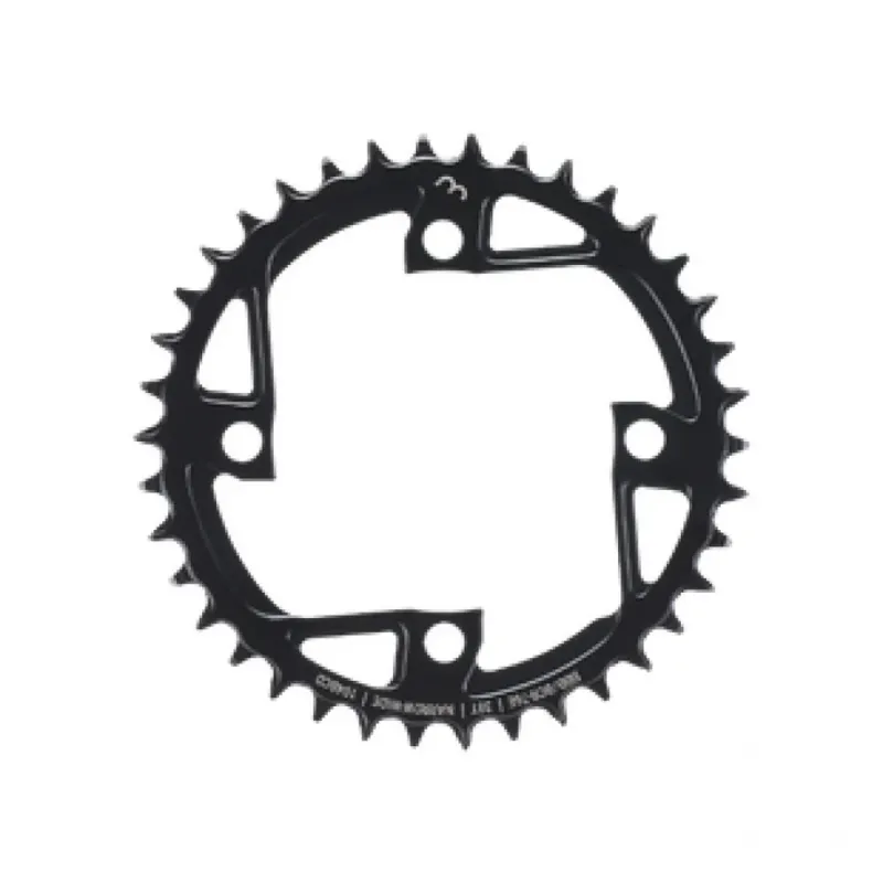 BBB Cycling Kettenblatt E-bikeGear 38T/104 NarrowWide 104 Schwarz - perfekte E-Bike-Kettenführung Must-Have
