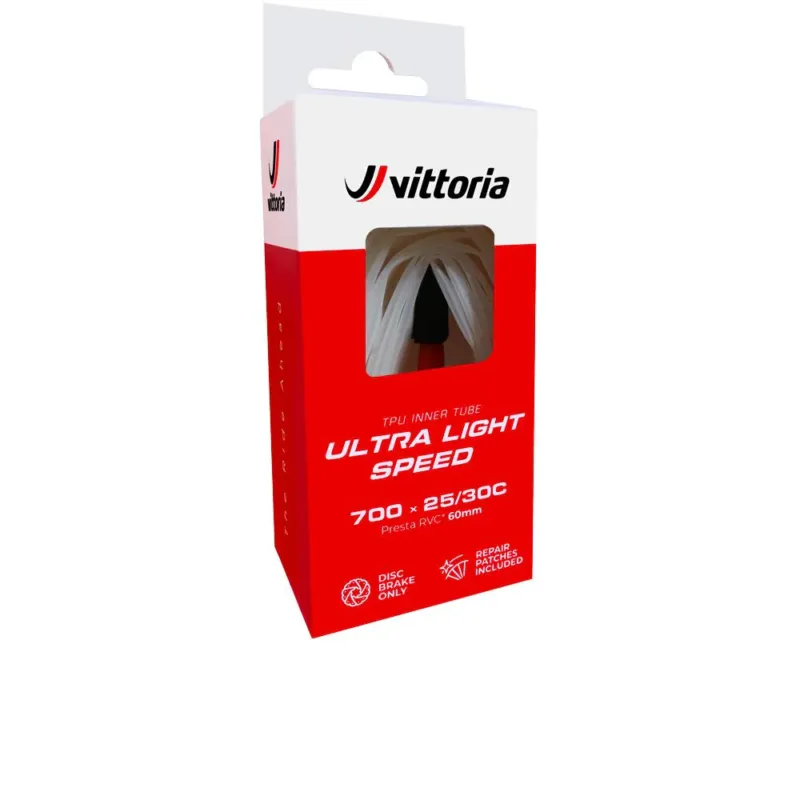 Vittoria Ultra Light Speed Schlauch 700x25/30 SV 60mm - Ultraleicht & Schnell Jetzt Kaufen
