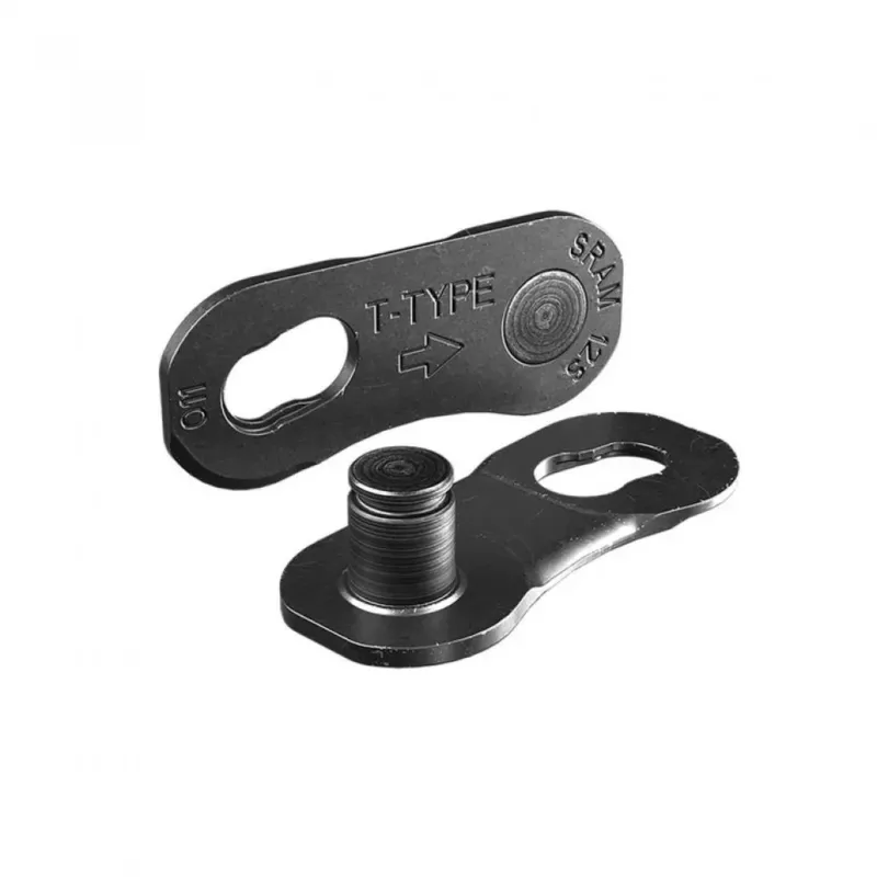 SRAM Kettenverschluss Power Lock T-Type 4er Packung schwarz - sicherer und werkzeugloser Kettenverschluss Kostenfreie Lieferung