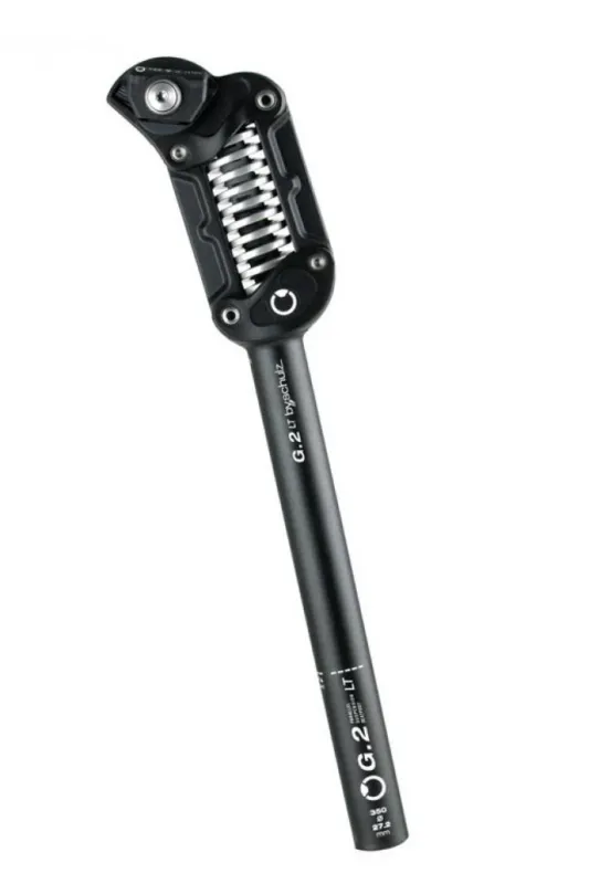 Angebot by,schulz Federstütze G.2 LT Hard 30,9 x 380 mm schwarz - Komfortable Parallelogramm-Sattelstütze
