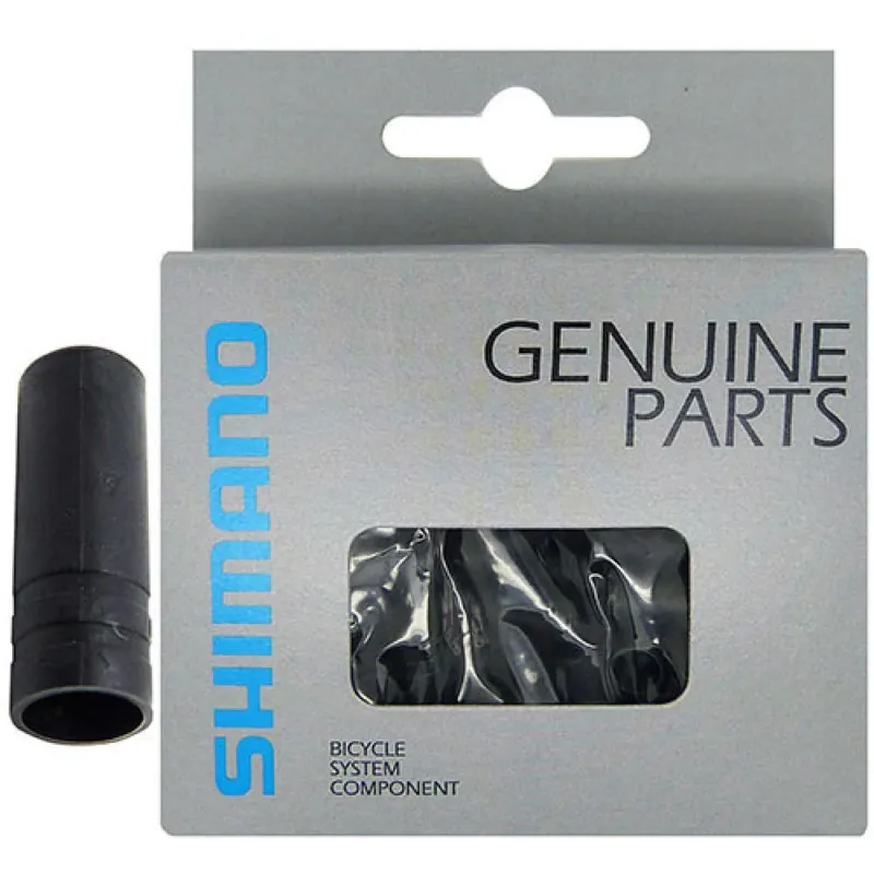 SHIMANO 100 Stück Endkappe Schaltzugaußenhülle SP40 Kunststoff ungedichtet Endkappe - für SP40-Systeme Abverkauf