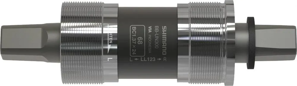 Jetzt Kaufen SHIMANO Innenlager UN300 68/123 mm BSA - zuverlässiges Vierkant-Innenlager für Trekking- und Cityräder