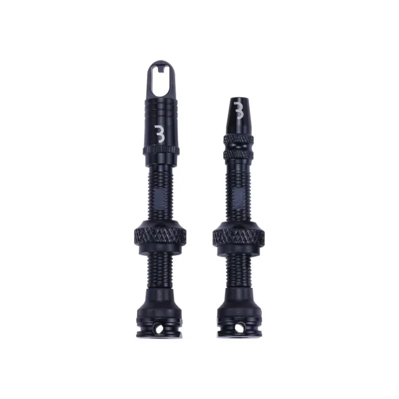 BBB Cycling BBB Tubeless Ventile Al Valve 40 mm schwarz - zuverlässige Tubeless-Performance Zertifiziert