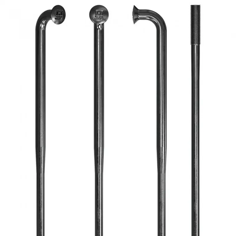 Markenprodukt DT Swiss Speiche Alpine III 2.34 / 292 mm schwarz - extrem stabile E-Bike- und Tandem-Speiche - Speichen