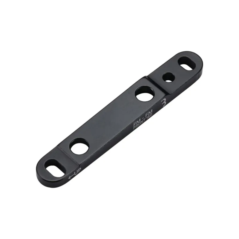BBB Cycling postmount Adapter PowerMount FM 140/160 mm schwarz - starke, zuverlässige Bremsperformance Geprüft