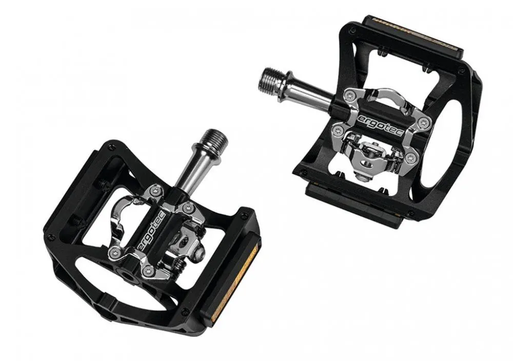 Garantierte Lieferung Ergotec Alu-Pedal EP-Serie Superlight schwarz 9/16 Zoll