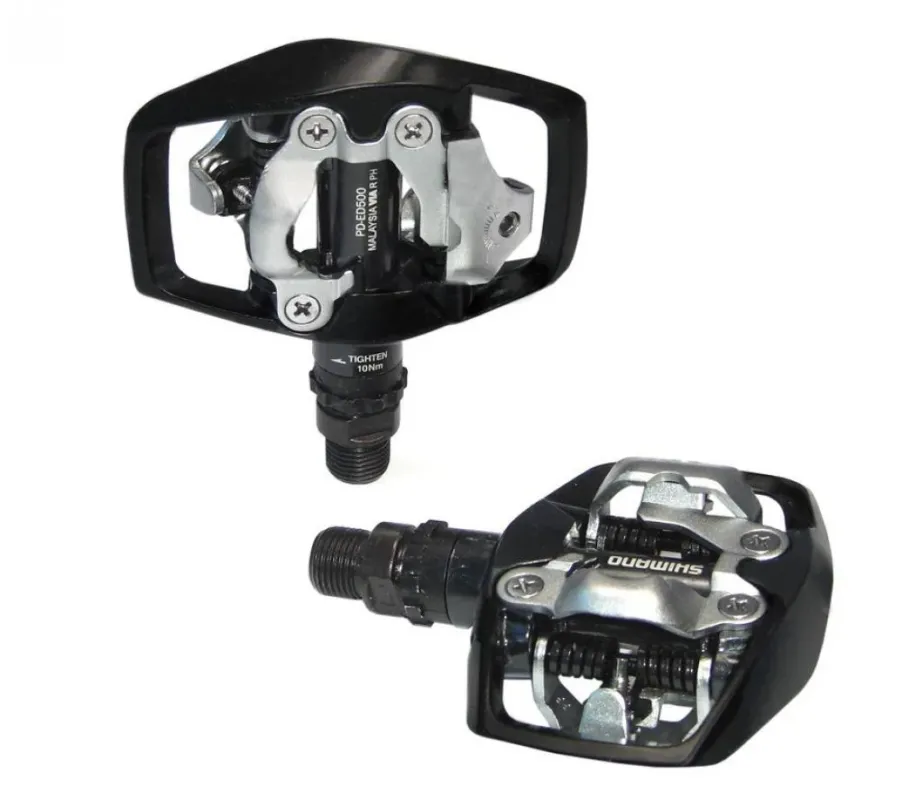 SHIMANO Pedal PD-ED500 Pedal - Kombipedal für Klick- und Plattformschuhe Top-Seller