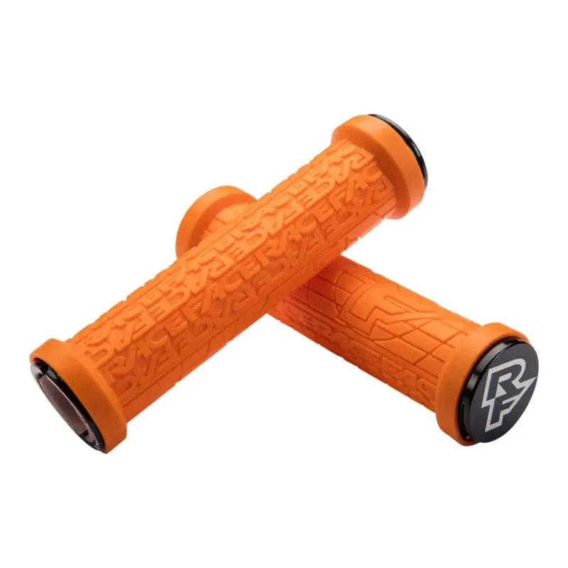 Saisonangebot Race Face Grippler Lock-On Griff, 33mm, orange - maximaler Halt und Kontrolle