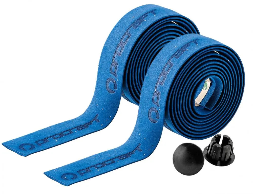 Procraft Lenkerband mit Korkanteil Standardbreite blau - komfortabler Grip bei Nässe Begrenztes Angebot