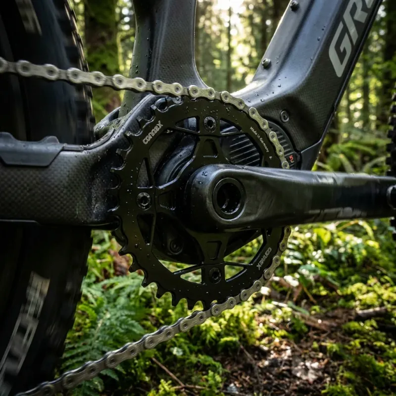 Versand Am Gleichen Tag ConneX E-Bike Kettenblatt 42 Zähne Ø 104 mm Narrow Wide - Präzise Schaltleistung