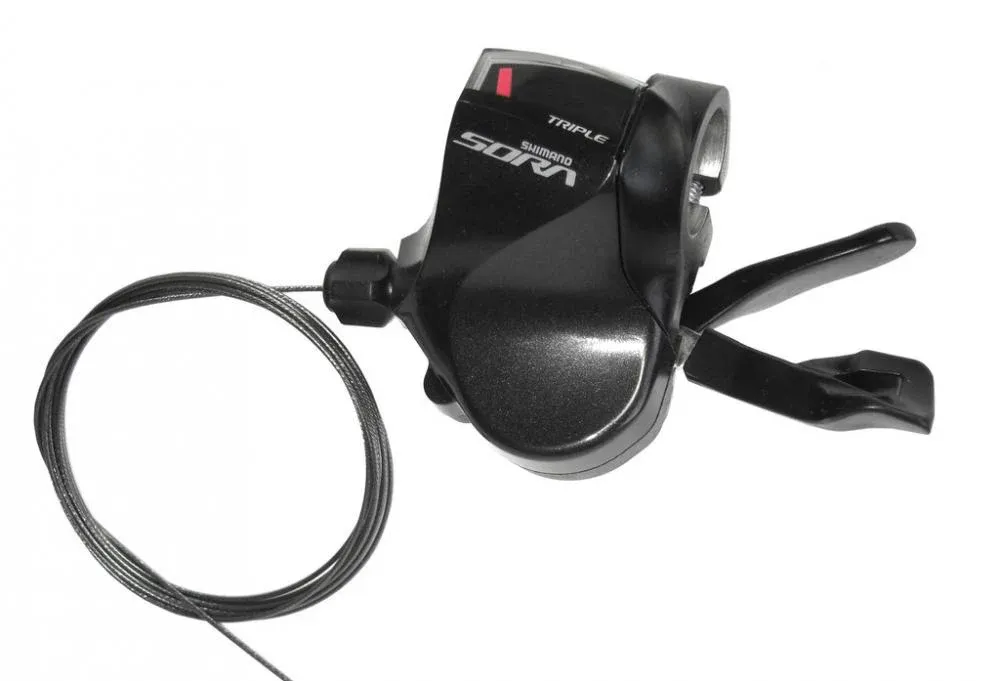 Direktkauf Shimano Sora SL-R3030 3x9-fach Daumenschalthebel links - präzise Rennrad-Schaltperformance