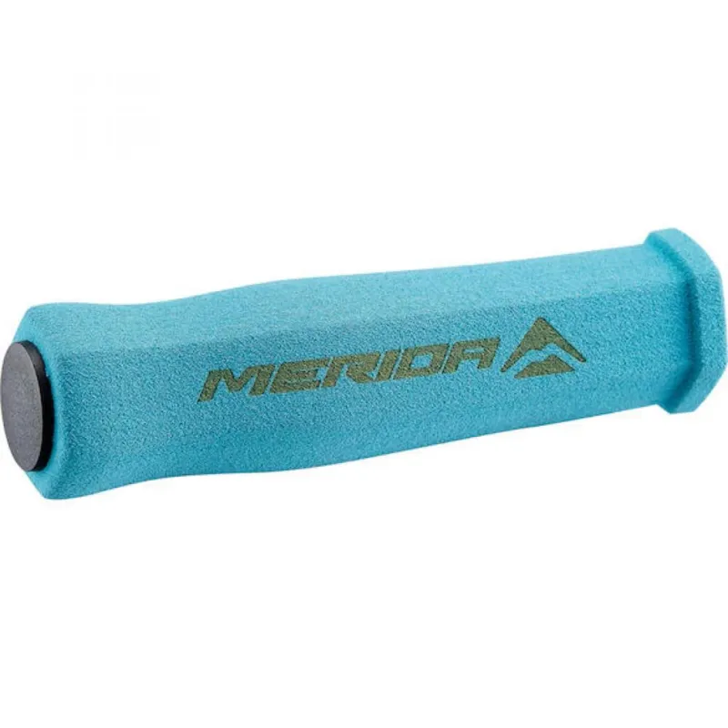 Merida Lenkergriff High Density Onesize Blau - 50g leichter Schaumstoff-Griff Preisknaller