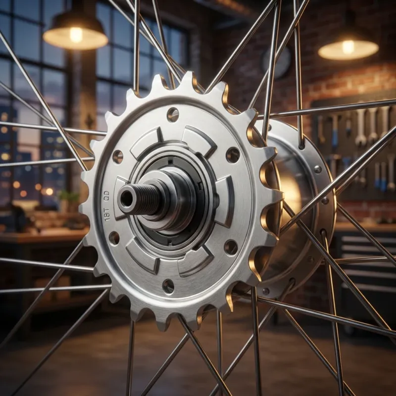 Preisreduziert SHIMANO Ritzel ALFINE 18Z. - 18 Zähne, Singlespeed/Alfine-kompatibel