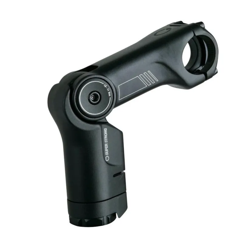 Heißes Angebot by,schulz Vorbau Alpha Pro SDS Super-Strong 95 mm schwarz - stabiler verstellbarer Fahrradvorbau
