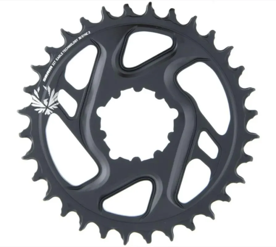 SRAM Kettenblatt X-Sync Eagle CF/Stahl 32T / 6 mm / Aluminium - 6 mm Markenprodukt
