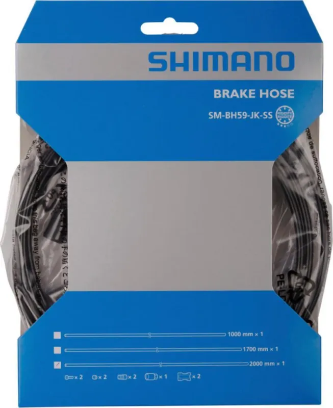 SHIMANO Bremsleitung SM-BH59-JK 2000mm - präzise, zuverlässige Bremsperformance Top-Angebot