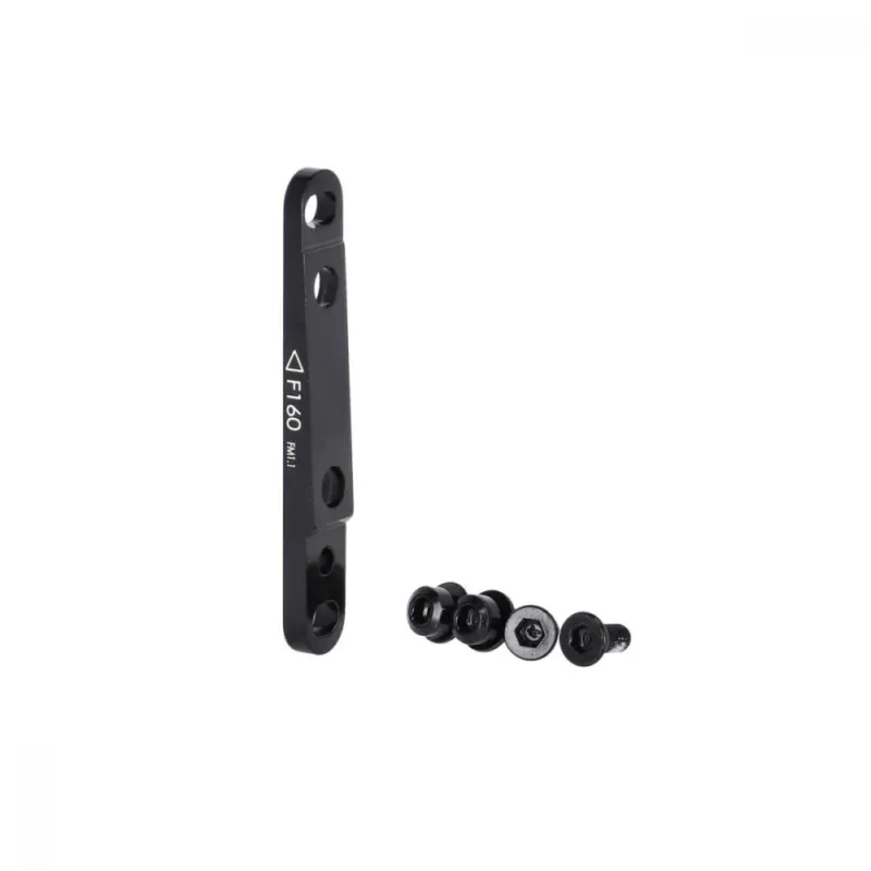 Neu Im Sortiment TRP Bremsadapter Flat Mount F5 140/160mm vorne - schwarz inkl. Schrauben - Scheibenbremsadapter
