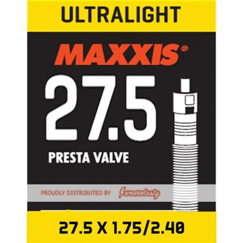 Artikelnummer Maxxis Schlauch 27.5x1.75-2.40 Zoll 47/62-584 UltraLight SV 48mm Jetzt Kaufen