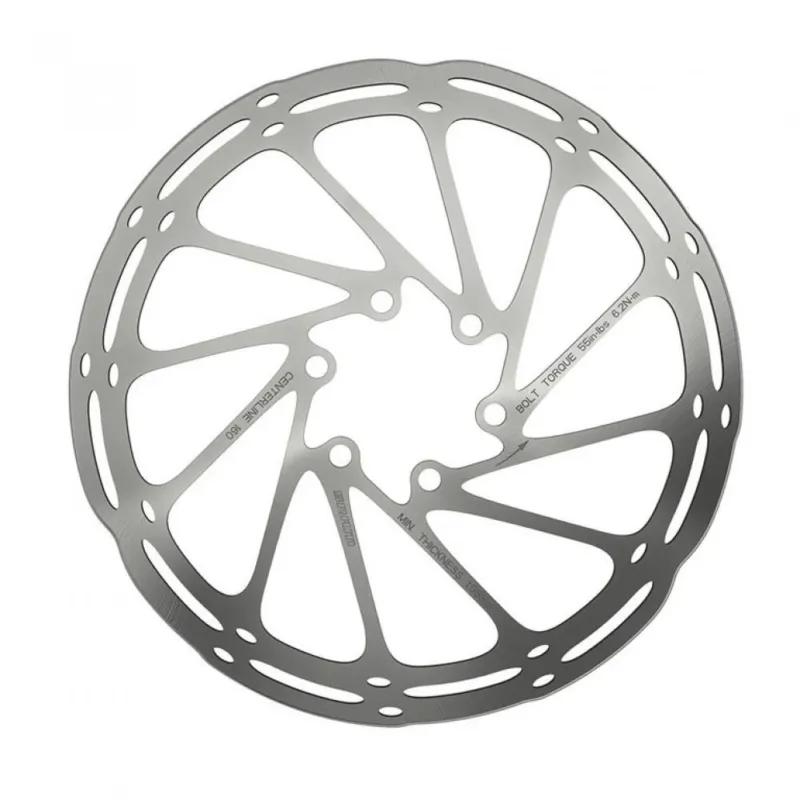 SRAM Bremsscheibe Centerline Rounded 6-Loch / 180 mm - 180 mm Echt