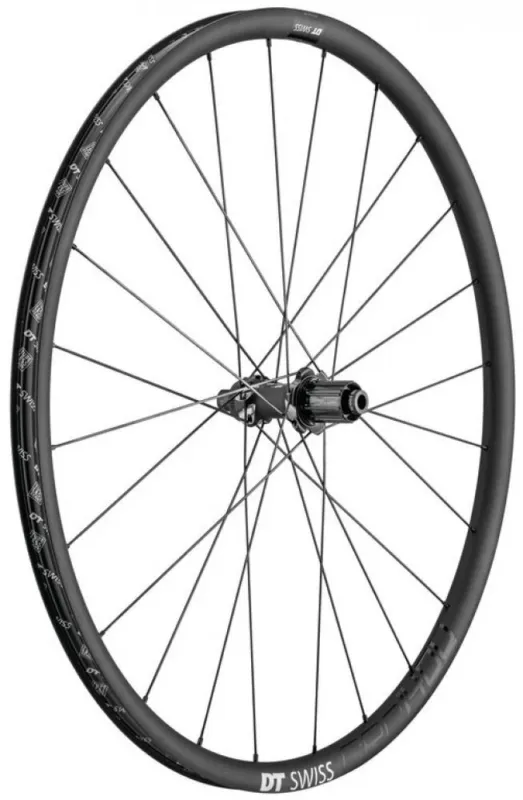 Sonderangebot DT Swiss Laufrad CRC 1400 Spline Disc 622x22,5 mm schwarz - leichtes Gravel- und Crosser-Laufrad