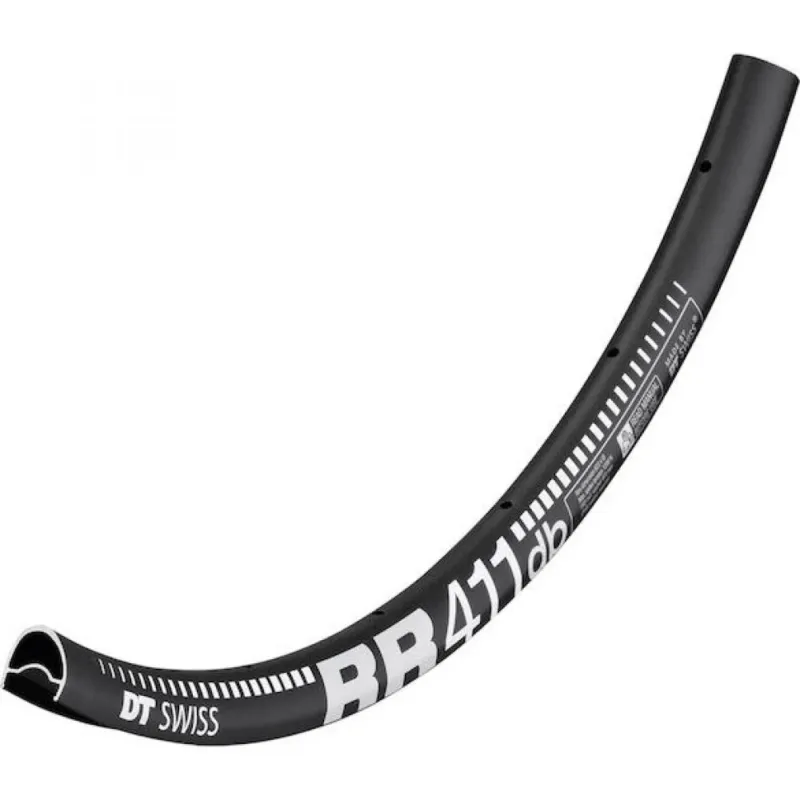 Top-Preis DT Swiss Felge RR 411 Asymmetric Disc 28 Loch Schwarz - leichte Performance-Felge für Scheibenbremse