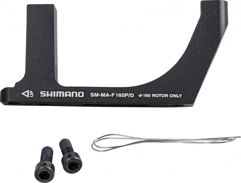 Preis Gesenkt SHIMANO Scheibenbremsadapter Vorne PM FM Flat Mount - 160 mm