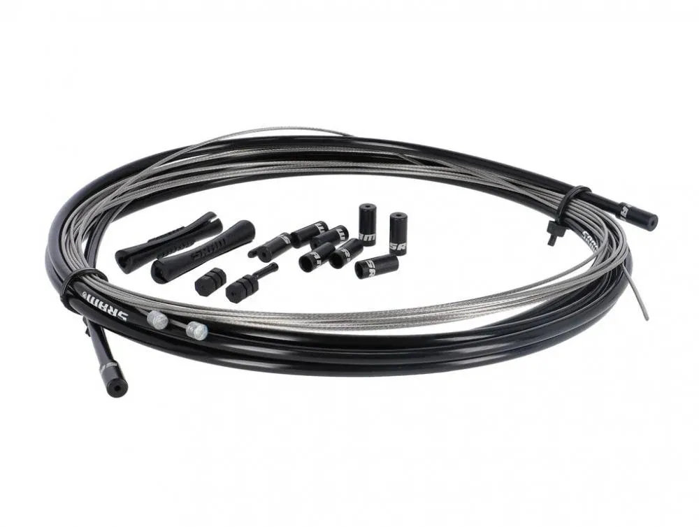 SRAM SlickWire Schalt-/Bremskabel-Kit Standard schwarz - präzise Schalt- und Bremsperformance Schnäppchen