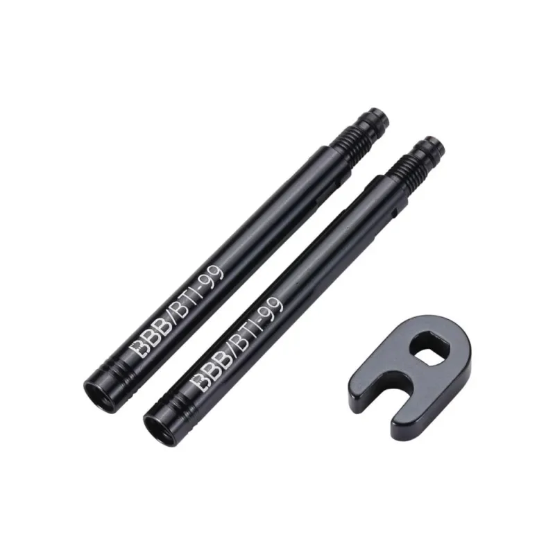 BBB Cycling BBB Ventilverlängerer ValveExtend 50 mm Schwarz - mehr Reichweite für dein Ventil Versand Am Gleichen Tag