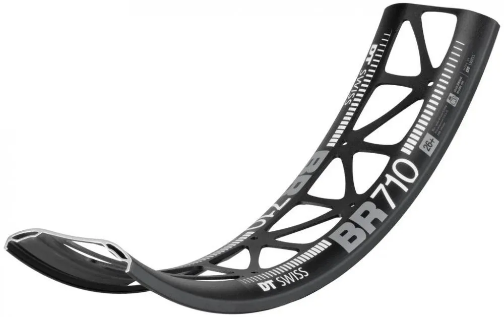 DT Swiss Felge BR 710 Big Ride 32 Loch Schwarz - leichte Fatbike-Felge für breite Reifen Highlight