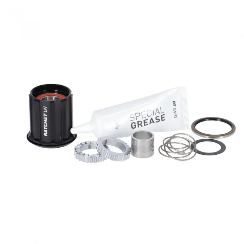DT Swiss Service-/Upgrade-Kit Ratchet LN 18 Zähne - Umrüstung auf Ratchet-Freilauf Markenprodukt