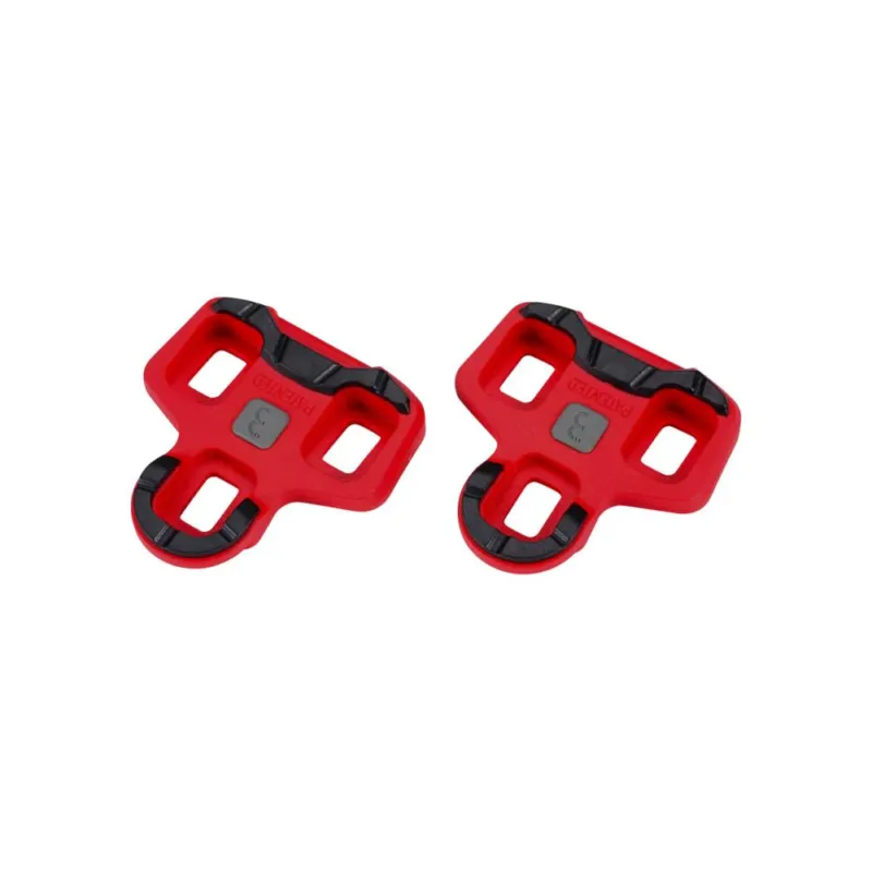BBB Cycling BBB Schuhplatten MultiClip 7 degree Einheitsgröße rot - optimaler Halt und effizienter Tritt Markenprodukt