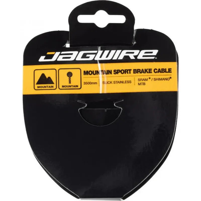Günstig Jagwire Bremszug Mountain Sport Edelstahl 1,5 x 3500 mm - Vorgedehnt & Geschliffen