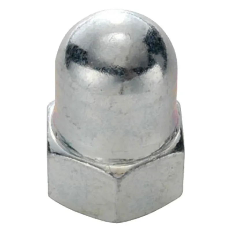 Ausverkauf H.R. Fix-Nippel Hutmutter M10 x 1 - SW 15 verzinkt - Feingewinde-Verbindung