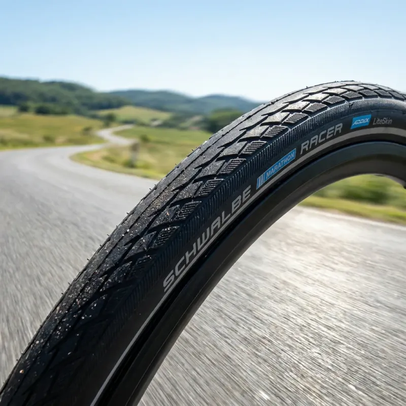 Schwalbe Marathon Racer Drahtreifen 35-622 - Ultraleichter Pannenschutz-Reifen 465g Online Kaufen