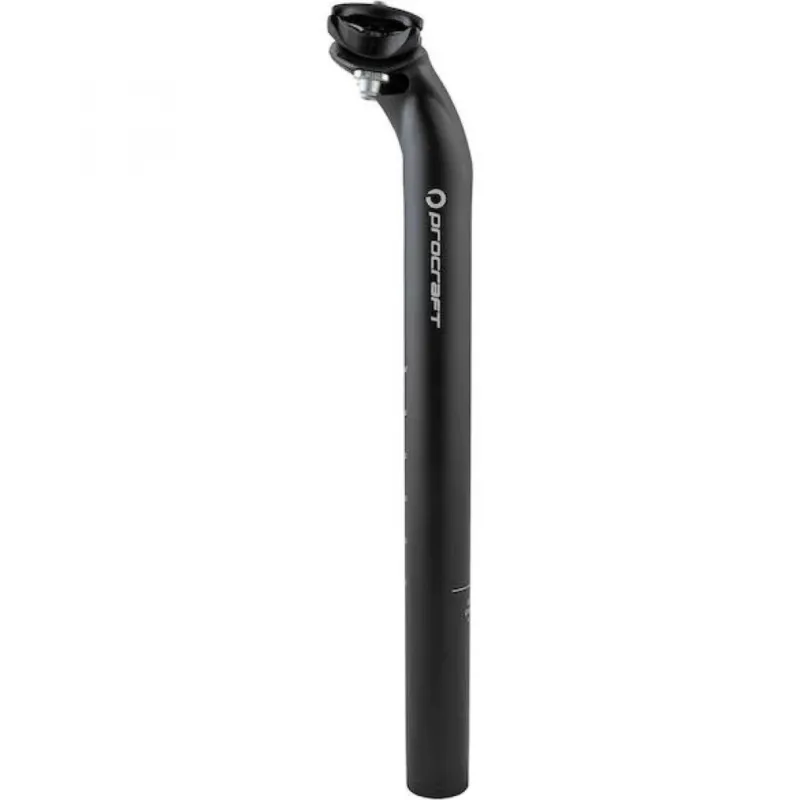 Knallerangebot Procraft Sattelstütze Classic 2-Bolt Ø 31,6 x 400 mm Schwarz - stabile, komfortable Sitzposition
