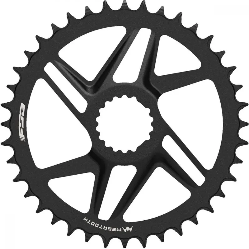 Bestseller FSA Kettenblatt Gossamer Pro MegaExo AGX+ 44T Schwarz - präziser 1x-Antrieb für Gravel & Road