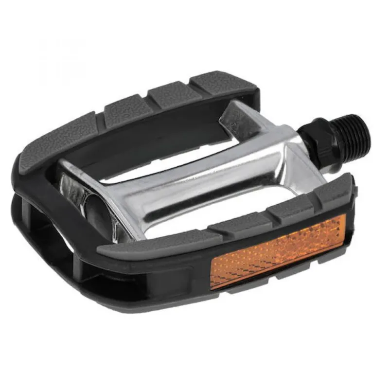 Procraft Pedale Touring II 100 x 80 mm Schwarz - griffiges Touring- und City-Pedal Solange Der Vorrat Reicht
