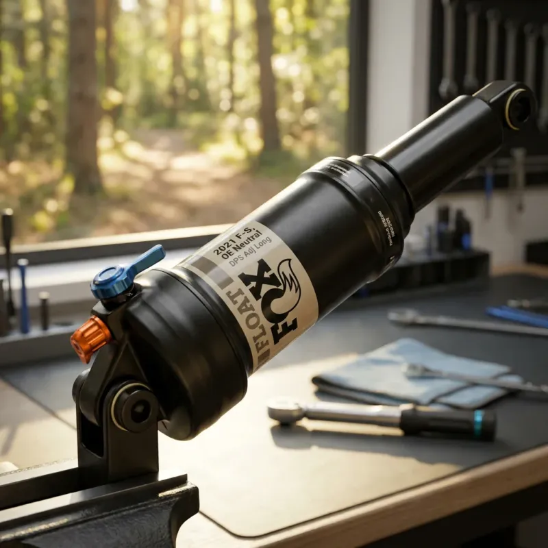 Neue Kollektion FOX Decal: 2021 F-S, FLOAT, OE Neutral DPS Adj Long - präzises Fahrwerks-Upgrade
