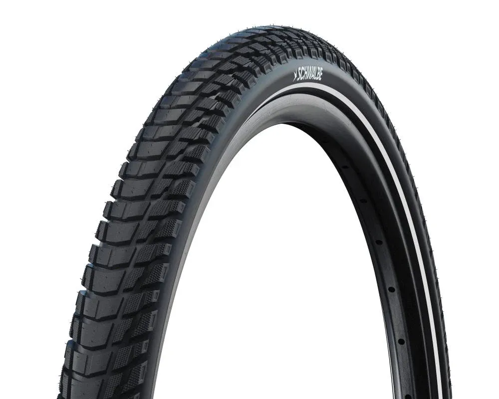 Sale Schwalbe Reifen Marathon Plus Tour Drahtreifen 55-584 Schwarz - unplattbarer Trekkingreifen - Fahrradreifen