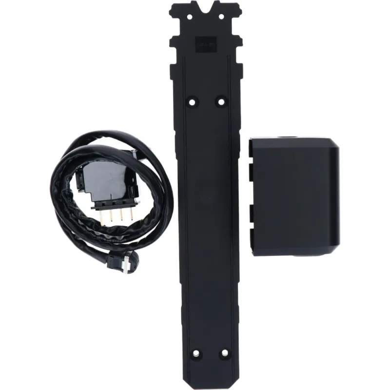 Versand Am Gleichen Tag SHIMANO Akkuhalter E-BIKE SYSTEMS BM-EN400 für Gepäckträger Abus - 1020 mm, Schwarz